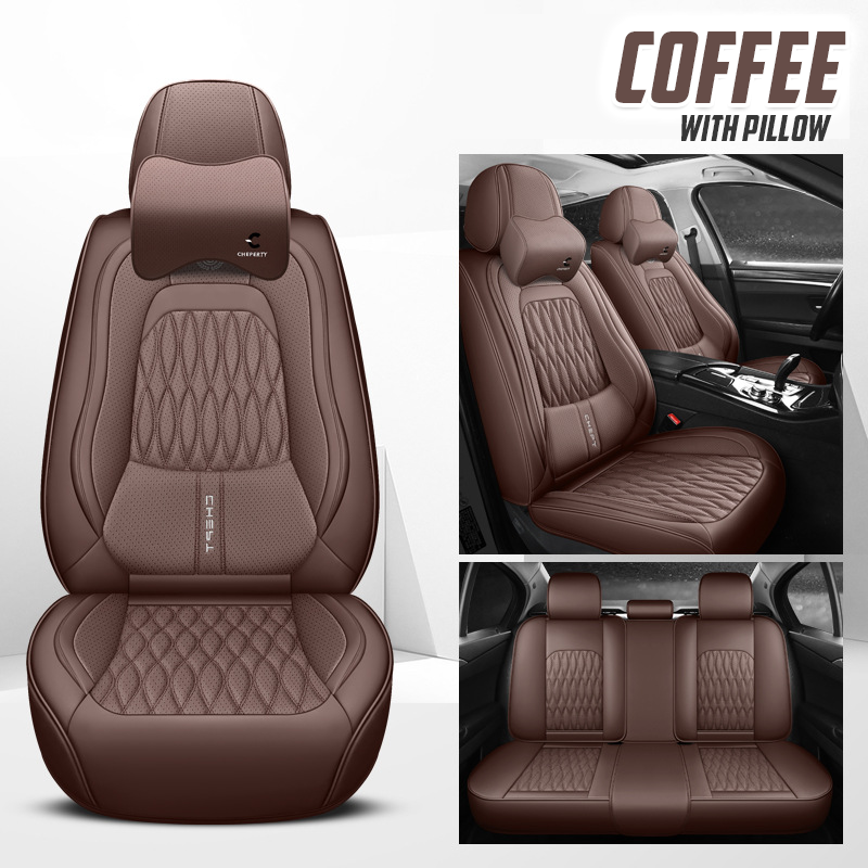 Manez Leather Car Seat Cover for Cars, SUV