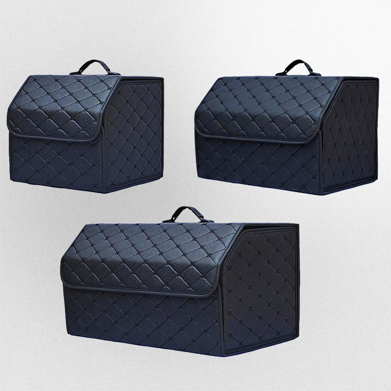 Jackie Multipurpose Collapsible Lid Portable  Car Trunk Storage Organizer