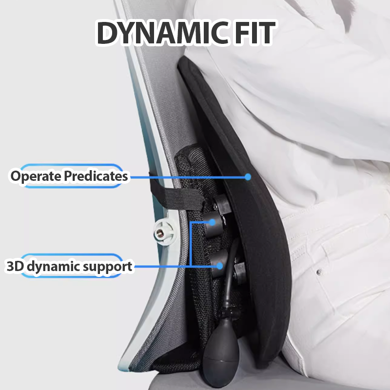 Ergonomic Car Lumbar Waist Support Cushion Office Chair Back Cushion