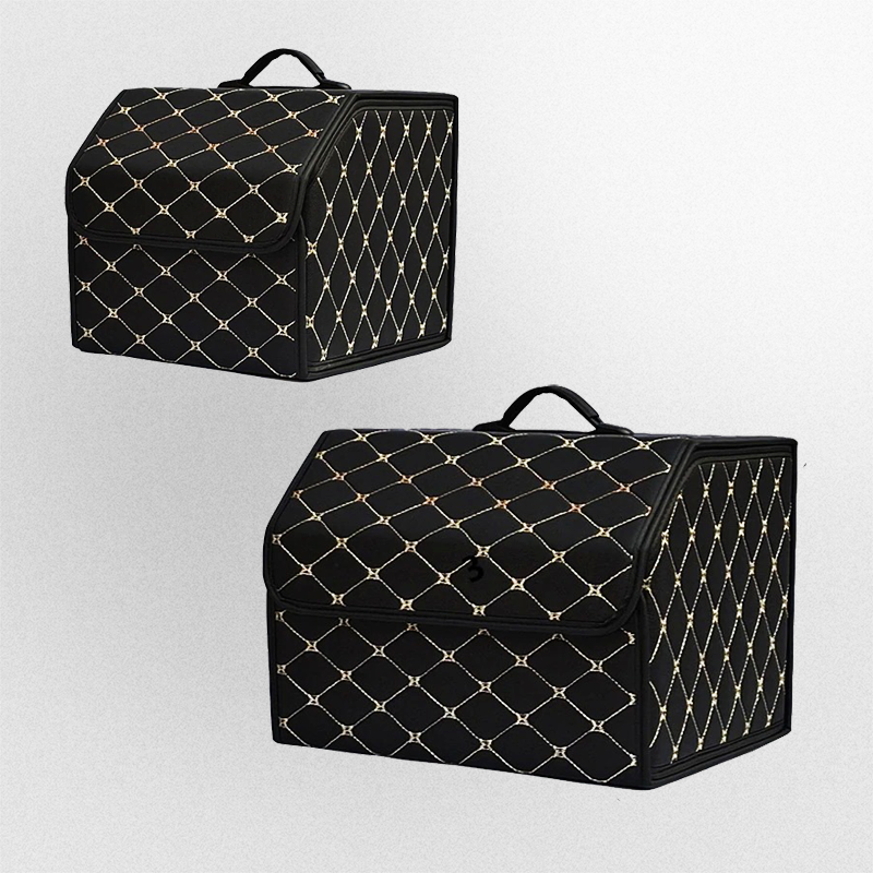 Jackie Multipurpose Collapsible Lid Portable  Car Trunk Storage Organizer