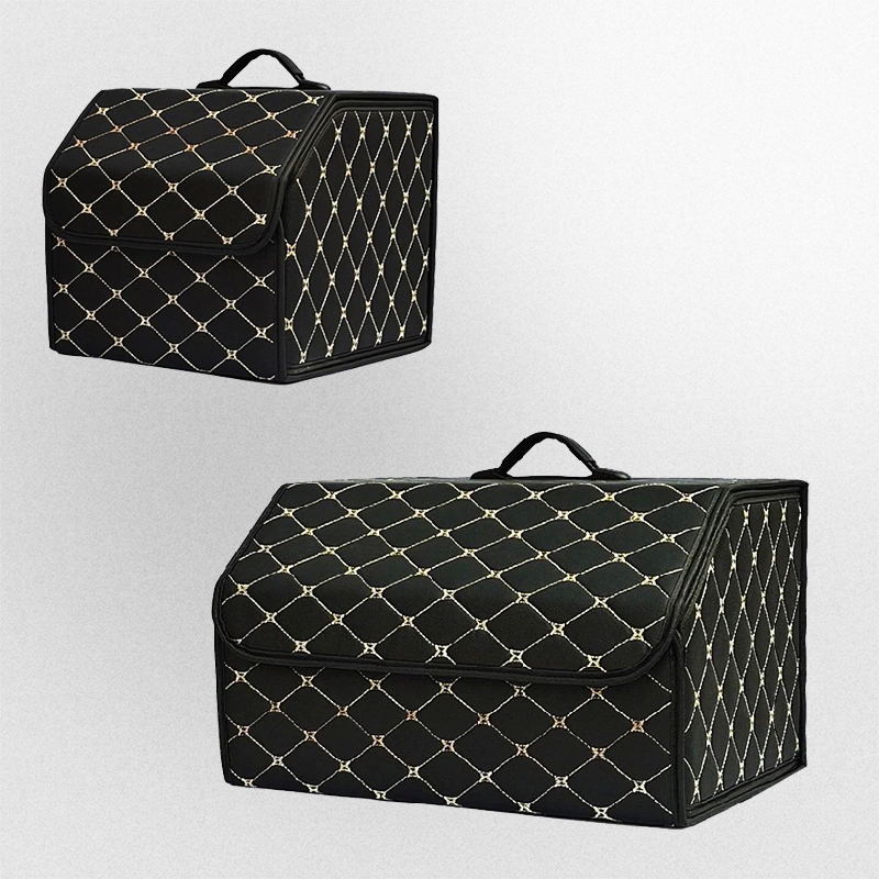 Jackie Multipurpose Collapsible Lid Portable  Car Trunk Storage Organizer