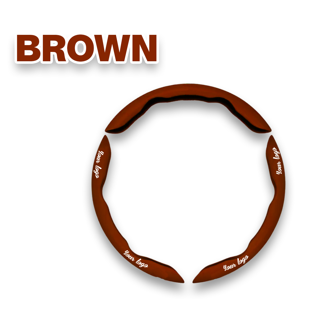 Thames Breathable Anti Slip Leather Car Steering Wheel Cover Universal Fit