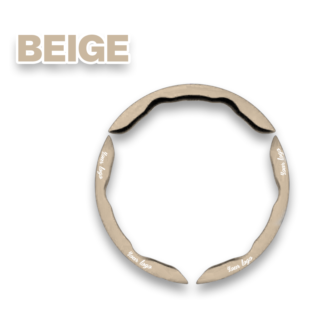 Thames Breathable Anti Slip Leather Car Steering Wheel Cover Universal Fit