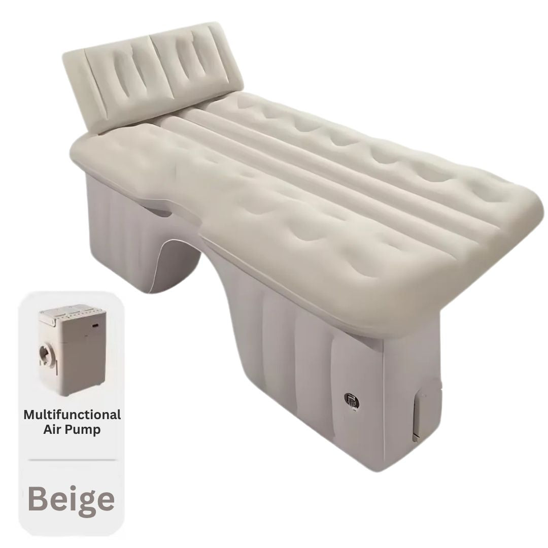 Automatic Inflatable Car Air Mattress | High Quality Travel & Camping Mattress for Back Seat Bed