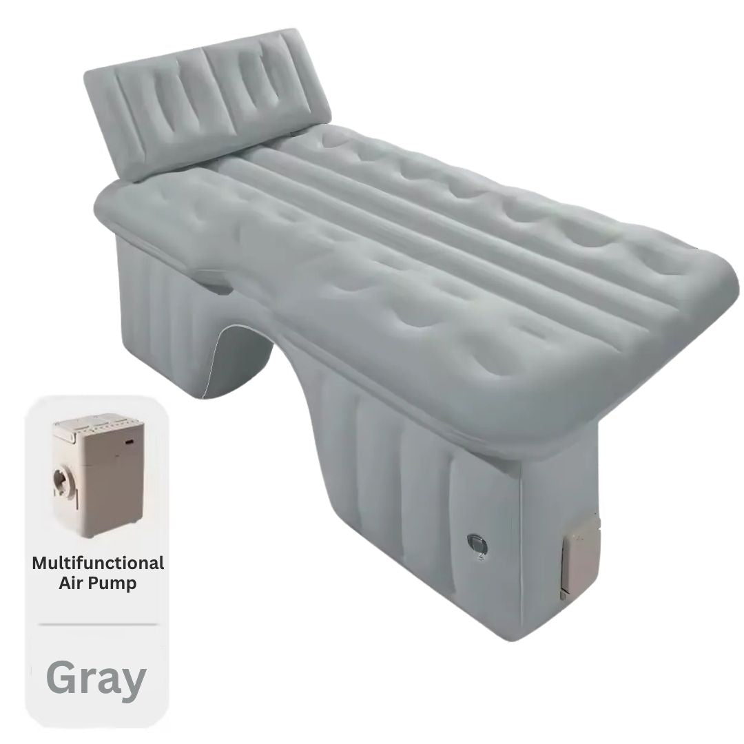 Automatic Inflatable Car Air Mattress | High Quality Travel & Camping Mattress for Back Seat Bed