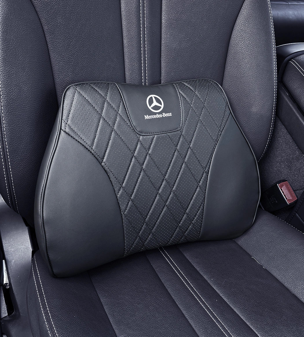 ZenDrive Logo Customizable Breathable Memory Foam Car Seat Cushion – Ergonomic Support & Non-Slip Design