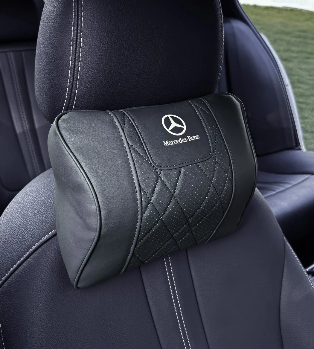 ZenDrive Logo Customizable Breathable Memory Foam Car Seat Cushion – Ergonomic Support & Non-Slip Design