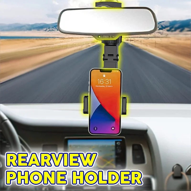 Rearview Phone Holder