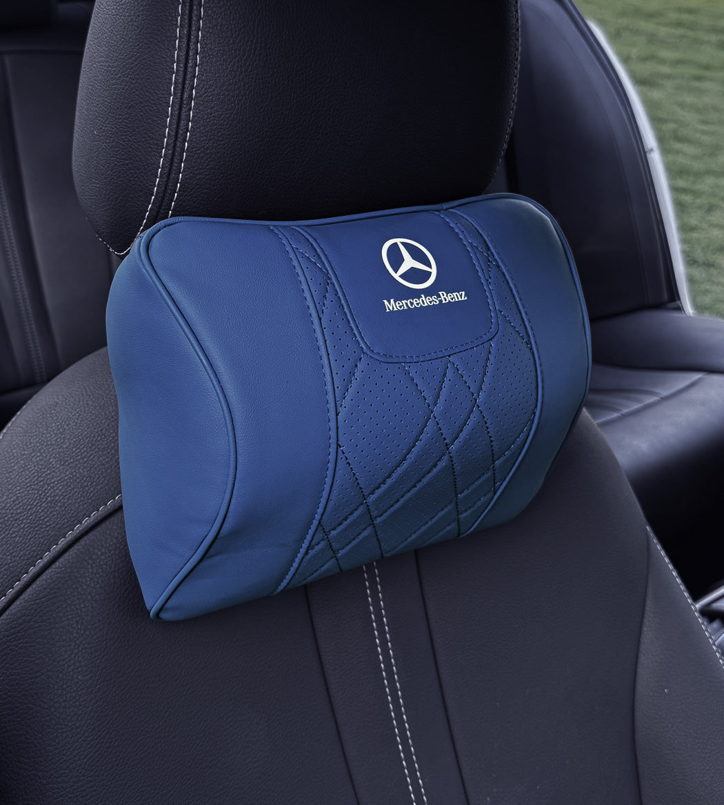 ZenDrive Logo Customizable Breathable Memory Foam Car Seat Cushion – Ergonomic Support & Non-Slip Design