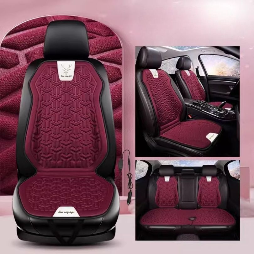 Heated Seat Cushion Cover For Full Back & Seat