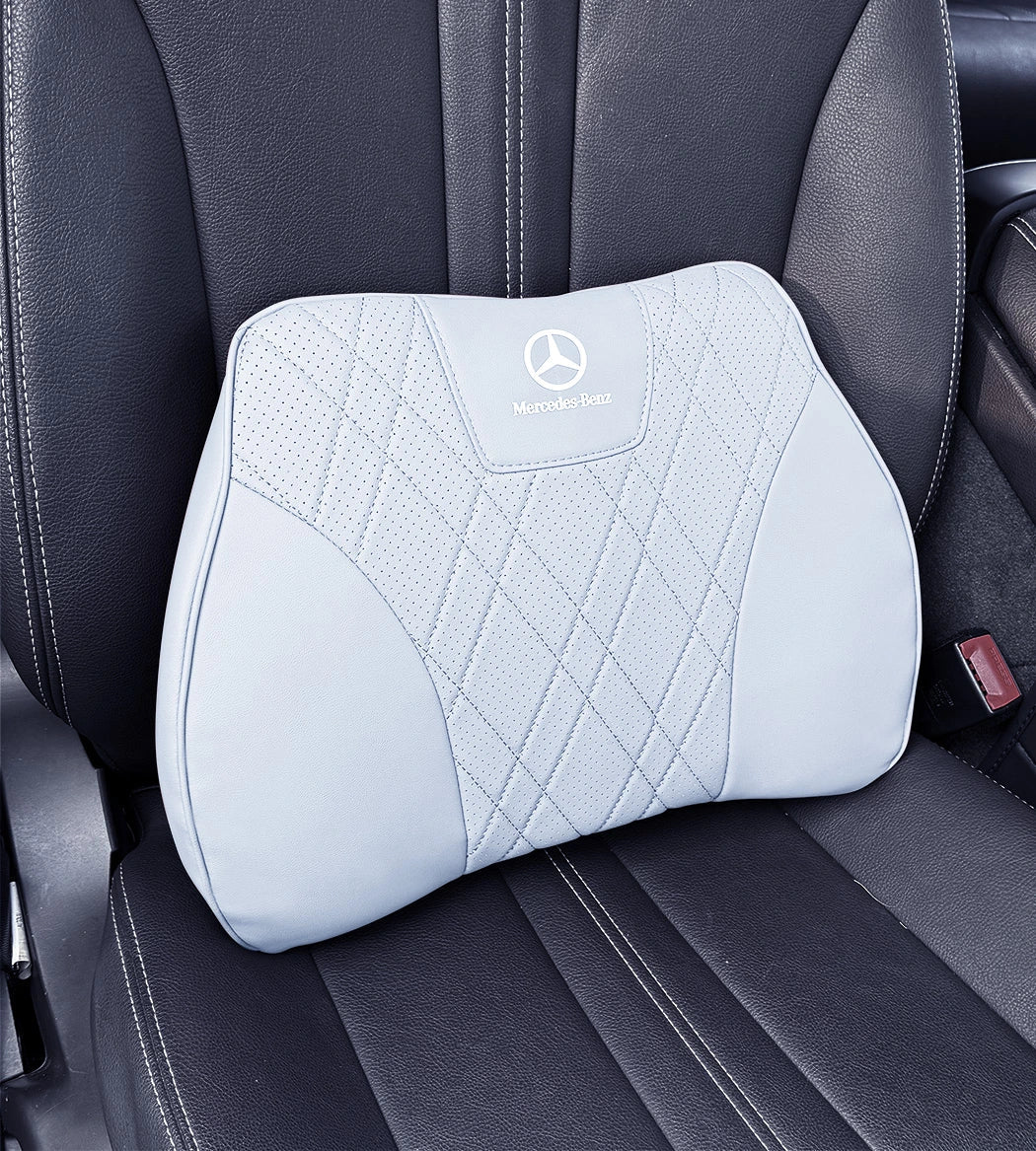 ZenDrive Logo Customizable Breathable Memory Foam Car Seat Cushion – Ergonomic Support & Non-Slip Design