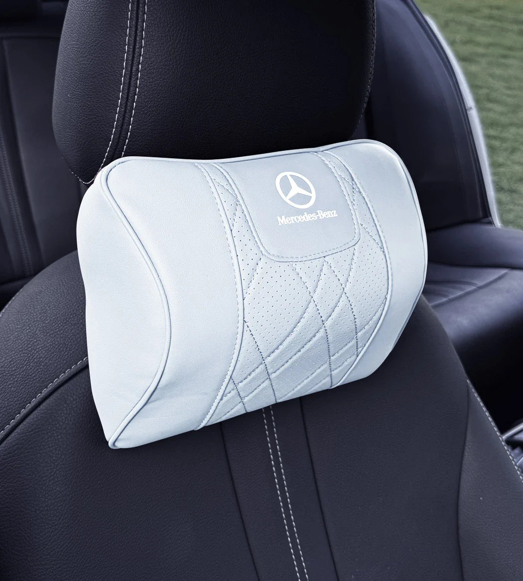 ZenDrive Logo Customizable Breathable Memory Foam Car Seat Cushion – Ergonomic Support & Non-Slip Design