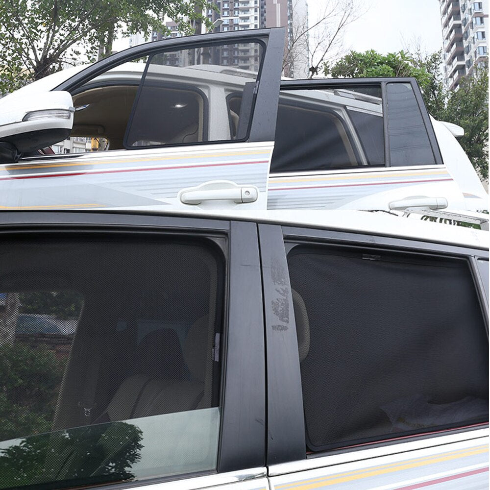 Custom Car Side Magnetic Window Sunshade Curtain