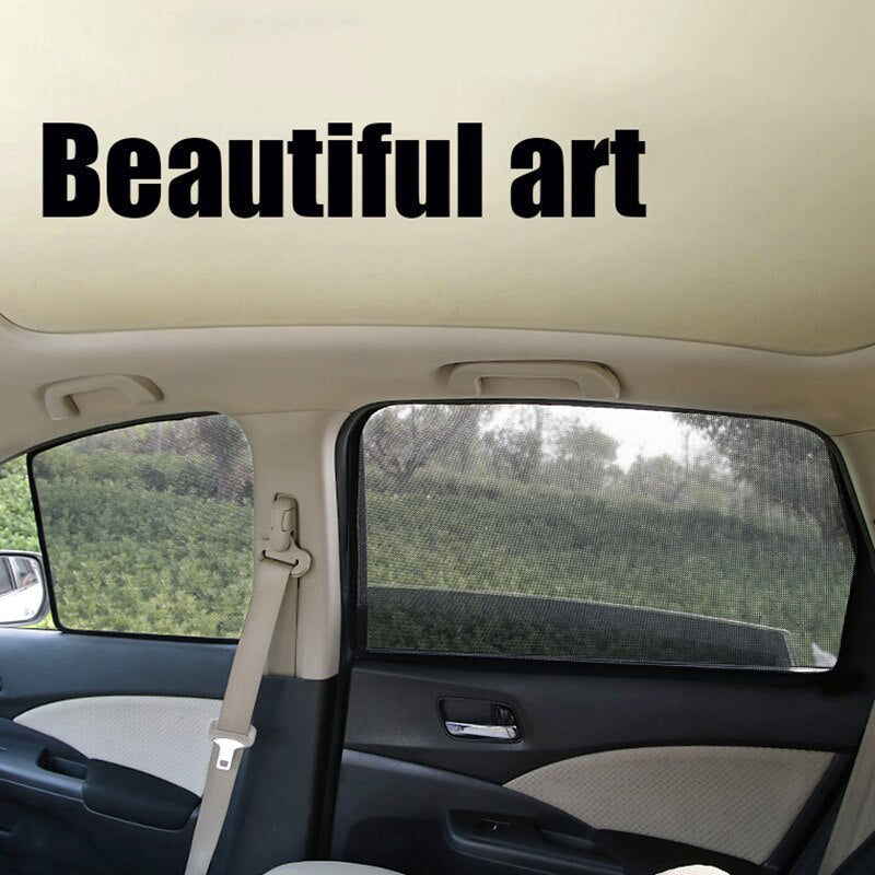 Custom Car Side Magnetic Window Sunshade Curtain