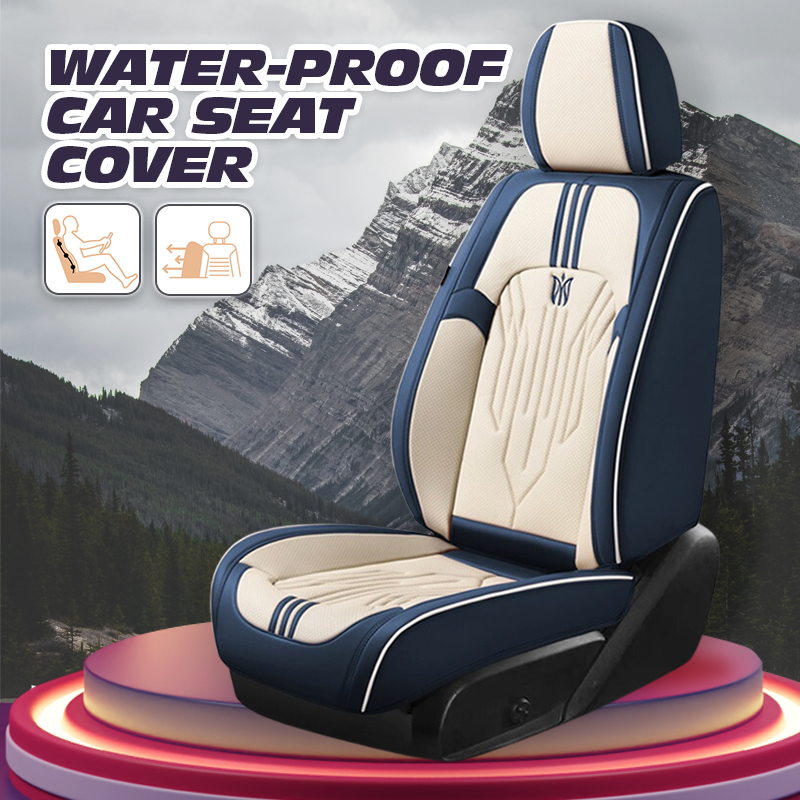 Dylan 2024 Water-Proof Leather Car Seat Cover for Cars, SUV